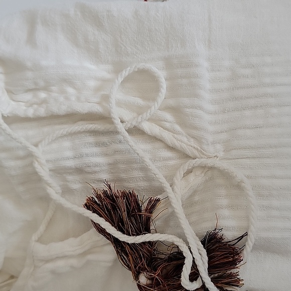 ZARA LONG SLEEVE WHITE TOP/ SIZE S. - Picture 10 of 10